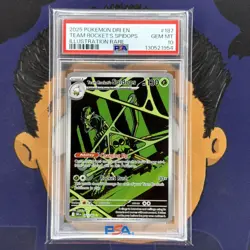💎PSA 10 GEM MINT 2025 Pokemon Destined Rivals TEAM ROCKET'S SPIDOPS #187 IR - Image 2