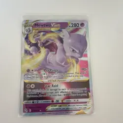 Pokemon Mewtwo VSTAR 031/078 Ultra Rare Holo Pokemon GO English - Image 1