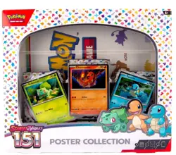 Pokemon TCG Scarlet & Violet 151 Poster Collection Box New Sealed 820650853166 - Image 1