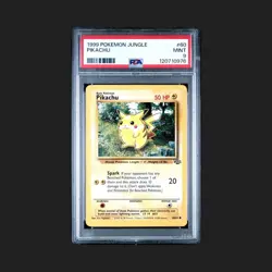 1999 Pokemon Jungle Pikachu #60/64 PSA 9 - Image 1