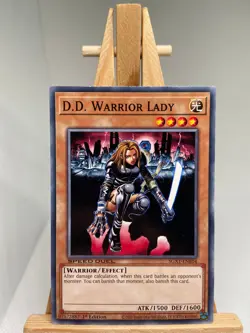 D.D. Warrior Lady - 1st Edition SGX1-ENE04 - NM - YuGiOh - Image 1