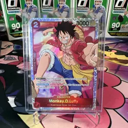 ONE PIECE Card Game Romance Dawn OP01-024 Monkey D Luffy Super Rare - Image 1
