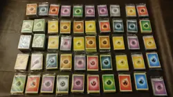 Pokemon TCG - 50 Sealed Packs of Energy cards lot - yellow/grey border S&V SWSH - Image 1