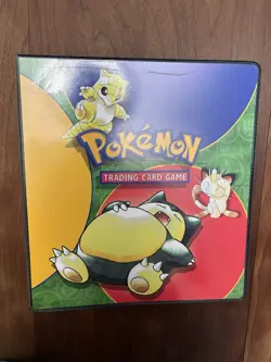Ultra Pro Pokemon Card Binder with 90+ Vintage Cards - Wizards of the Coast Era - Image 1
