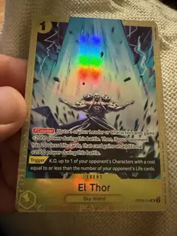 El Thor OP05-114 Promo One Piece Card Best Vol 2 Premium Collection - English NM - Image 1