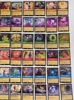 Disney Lorcana The First Chapter COMPLETE Common & Uncommon FULL SET 126 Cards ✨ - Image 4