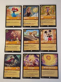Disney Lorcana The First Chapter COMPLETE Common & Uncommon FULL SET 126 Cards ✨ - Image 5
