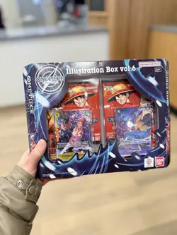 Factory Sealed Bandai Trading Card Games One Piece Illustration Box Vol 6 - Image 1
