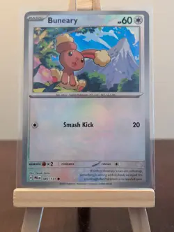Buneary - 083/131 - Pokeball Holo - Prismatic Evolutions - Pokemon Card - NM/M - Image 1