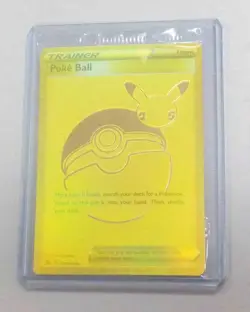 SEALED TRAINER POKE BALL SWSH146 GOLD FOIL PROMO POKEMON CARD 25TH ANNIVERSARY - Image 1