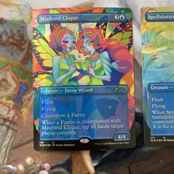 Spellstutter Sprite #117 & Mistbind Clique #116 (Foil) Secret Lair NM - Image 3