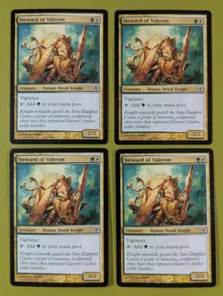 Steward of Valeron x4 Shards of Alara 4x Playset Magic the Gathering MTG - Image 1