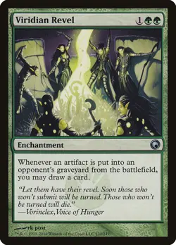 MTG Viridian Revel ** Scars of Mirrodin ** English (NM) - Image 1