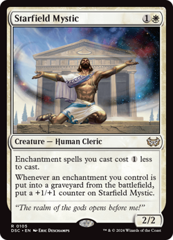 Starfield Mystic [Duskmourn: House of Horror Commander] Magic MTG - Image 1