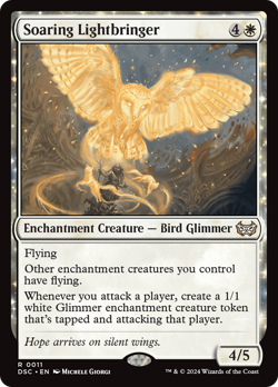 Soaring Lightbringer [Duskmourn: House of Horror Commander] Magic MTG - Image 1