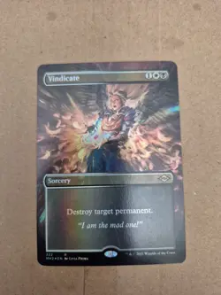 Vindicate (Borderless) Modern Horizons 2 Foil - Image 1