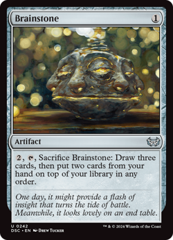 Brainstone [Duskmourn: House of Horror Commander] Magic MTG - Image 1