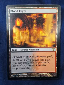 MTG Blood Crypt - Dissension (DIS) MP - Image 1