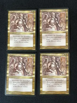 4X MTG Sir Shandlar of Eberyn NM+ Unplayed English Legends Magic the Gathering - Image 1