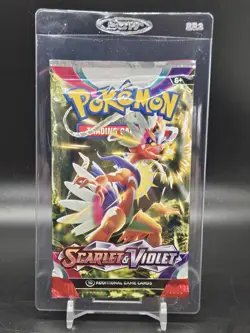 Pokemon TCG Scarlet and Violet Base 1 Booster Pack Factory Sealed New - Image 1