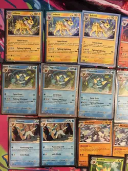 Pokemon TCG Lot Of 25 All Cosmos Holo Promos Zapdos EX Prismatic Evolution & 151 - Image 3