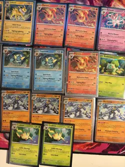 Pokemon TCG Lot Of 25 All Cosmos Holo Promos Zapdos EX Prismatic Evolution & 151 - Image 4
