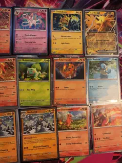 Pokemon TCG Lot Of 25 All Cosmos Holo Promos Zapdos EX Prismatic Evolution & 151 - Image 5