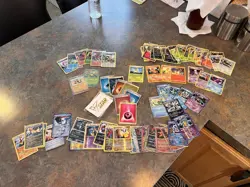 Bulk Pokemon 137 Card Lot - Image 1