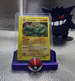 Machamp Holo Rare Expedition 16/165 2002 WOTC Vintage Pokemon NM - Image 1