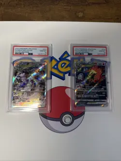 PSA 10 -SEQUENTIAL SET Charizard 212/172 & Mewtwo 221 SAR VSTAR Universe Pokemon - Image 2