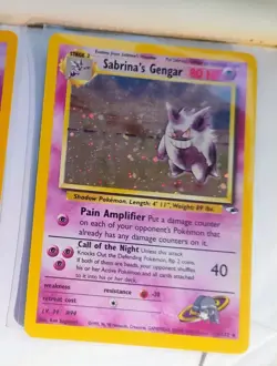 Pokemon TCG Sabrina's Gengar Gym Challenge Holo Card 14/132 Unlimited - Image 4