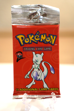 Pokemon TCG Base Set 2 Booster Pack 2000 Mewtwo Art WOTC Vintage Sealed - Image 1