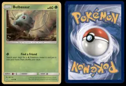 BULBASAUR 1/18 DET DETECTIVE PIKACHU POKEMON COMMON LP - Image 1