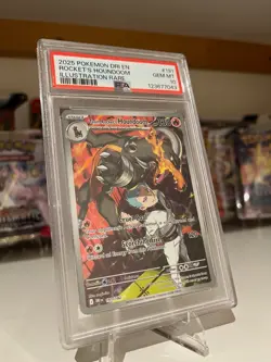 PSA 10 Team Rocket's Houndoom 191/182 Destined Rivals Holo Pokemon TCG 2025 - Image 5