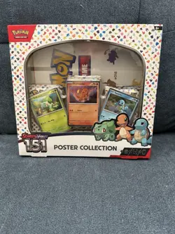 Pokemon TCG Scarlet & Violet 151 Poster Collection Box New Sealed 820650853166 - Image 1