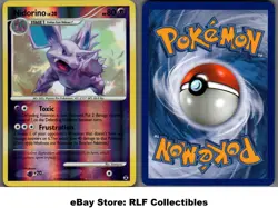 2009 Pokemon, Platinum Rising Rivals, #74/111 Nidorano, Reverse Holo Common - Image 1