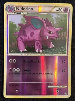 LP+ - Nidorino 46/102 Reverse Holo - Triumphant - Pokemon TCG - Image 1