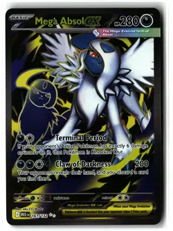 Mega Absol ex ⭐ 161/132 Holo Ultra Rare Mega Evolution 2025 Pokemon NM - Image 1