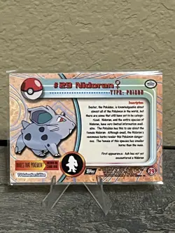 Nidoran 2000 Topps Pokemon #29 EX - Image 4