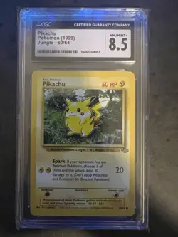 1999 Pokemon Pikachu Jungle #60/64 CGC 8.5 - Image 1