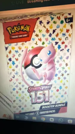 Pokemon TCG | Scarlet & Violet 151 | Booster Bundle | Sealed New | 6 packs - Image 1