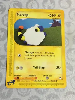 D1421 POKEMON TCG AQUAPOLIS MAREEP 93 NM COMMON - Image 1