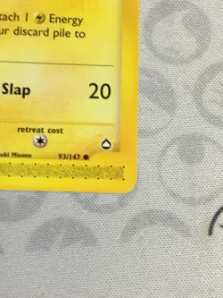 D1421 POKEMON TCG AQUAPOLIS MAREEP 93 NM COMMON - Image 5