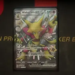 Alakazam EX 215/091 Paldean Fates Shiny Ultra Rare Holo Pokemon TCG NM ae - Image 1