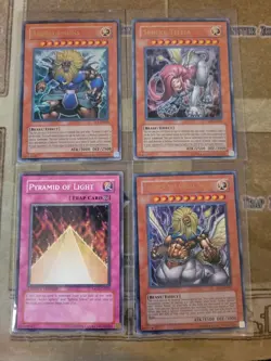 YUGIOH THEINEN THE GREAT SPHINX + ANDRO + TELEIA EP1 ULTRA + PYRAMID OF LIGHT - Image 1