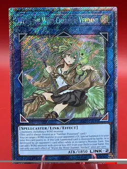 Wynn the Wind Charmer, Verdant (Platinum Secret Rare) RA03-EN045 Quarter Century - Image 1