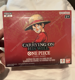 One Piece OP-13 Carrying On His Will Booster Box English Factory Sealed (peal) - Image 2