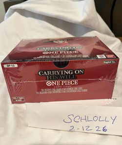 One Piece OP-13 Carrying On His Will Booster Box English Factory Sealed (peal) - Image 4