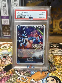 2023 ONE PIECE JUDGE PACK VOLUME 2 #077 PERONA PSA 10 - Image 1