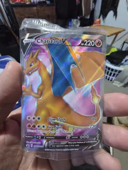 Charizard V SWSH050 Sword & Shield Promo Card Holo Pokemon TCG NM - Image 1